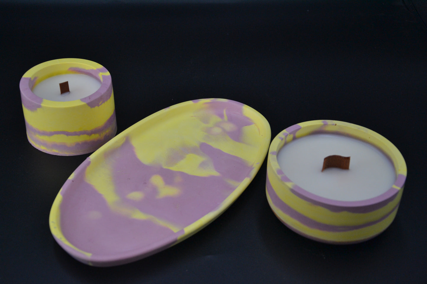 Alkony ásványgyanta gyertyaszett