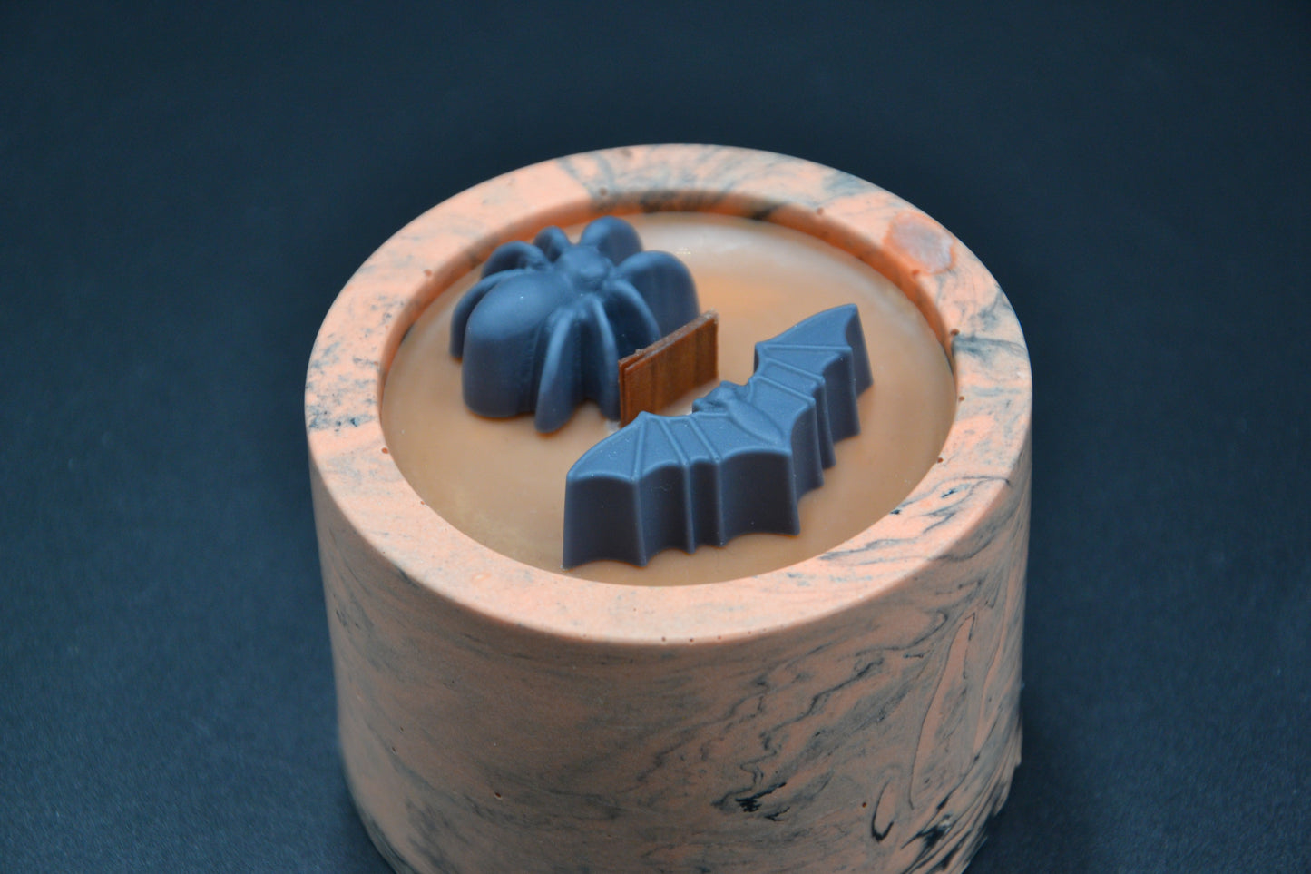 Haloween gyertyaszett tálcával 1