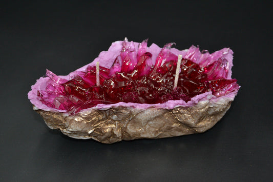 Turmalin ásvány zseléviasz gyertya