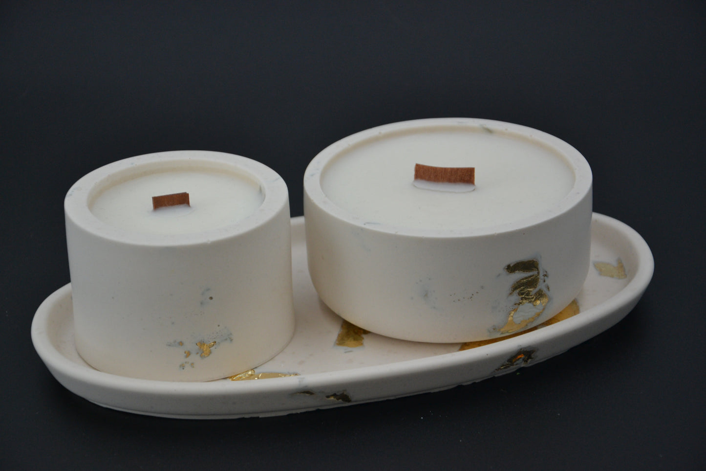 Holdfény ásványgyanta gyertyaszett