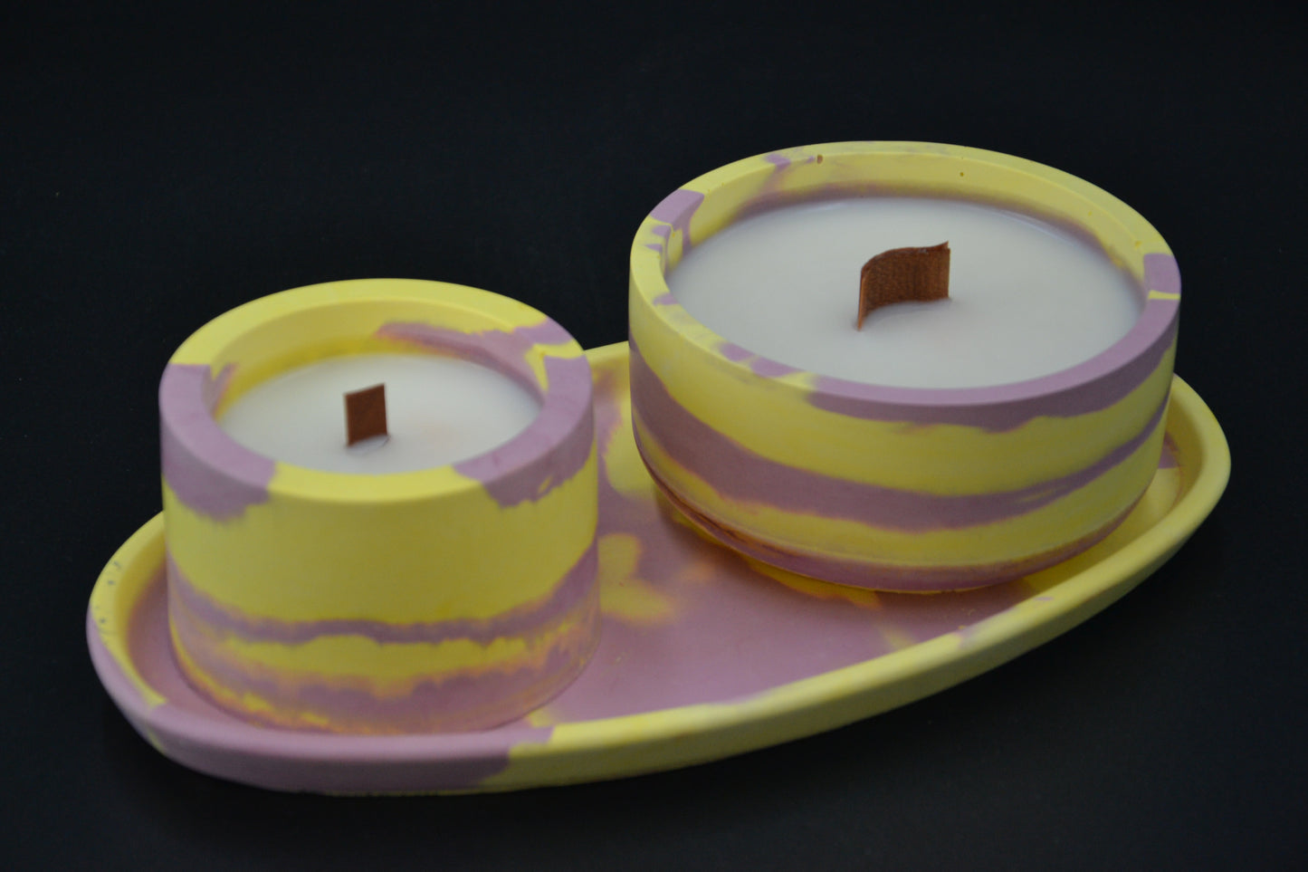 Alkony ásványgyanta gyertyaszett