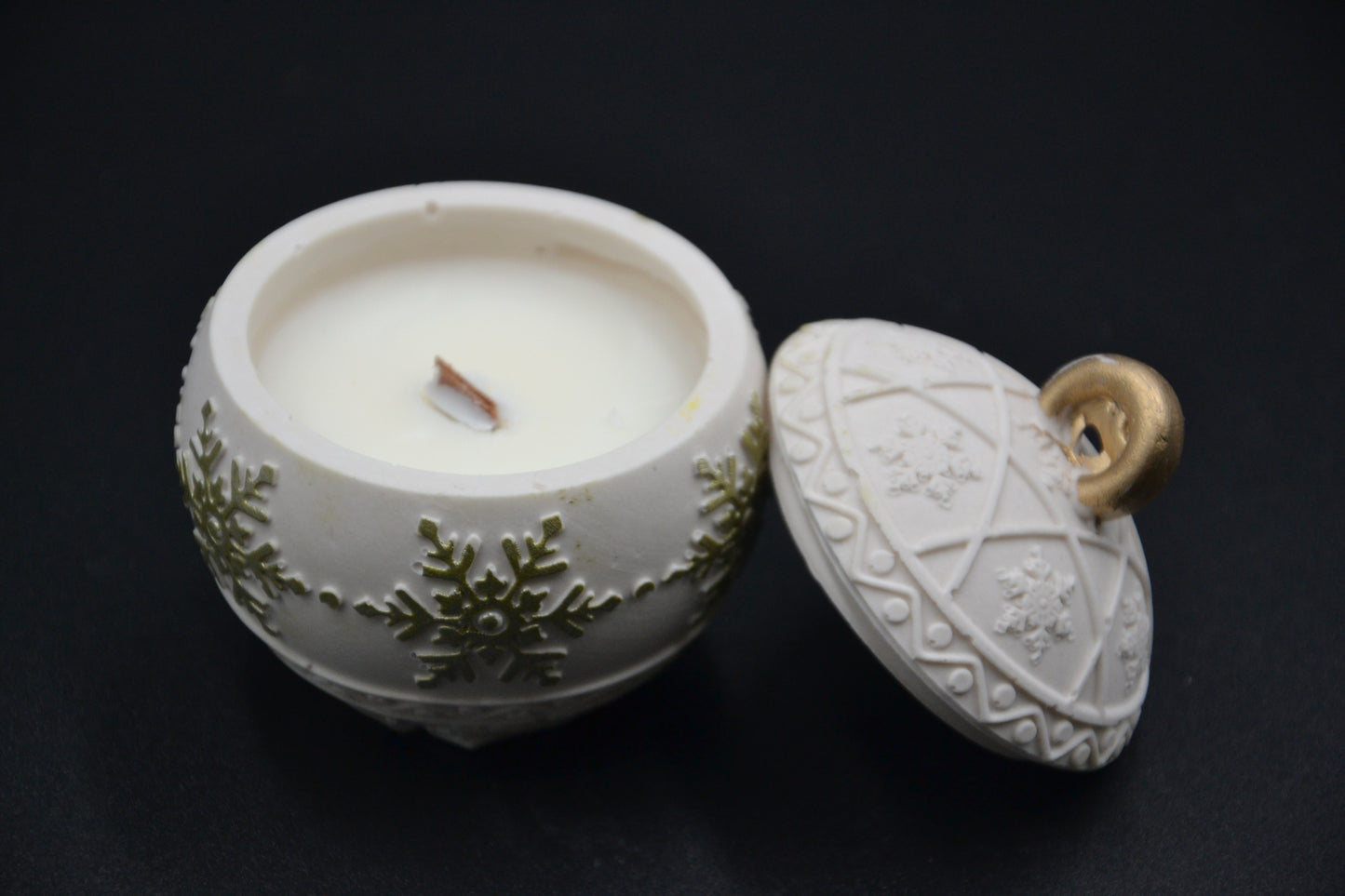 Mesegömb – ünnepi díszgyertya