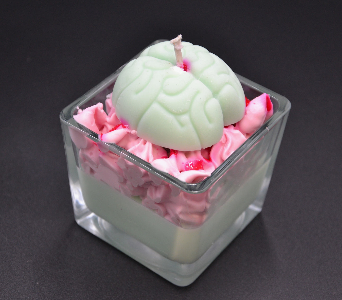 Zombiagy üveg gyertya