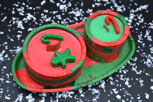 Karácsonyi gyertyaszett