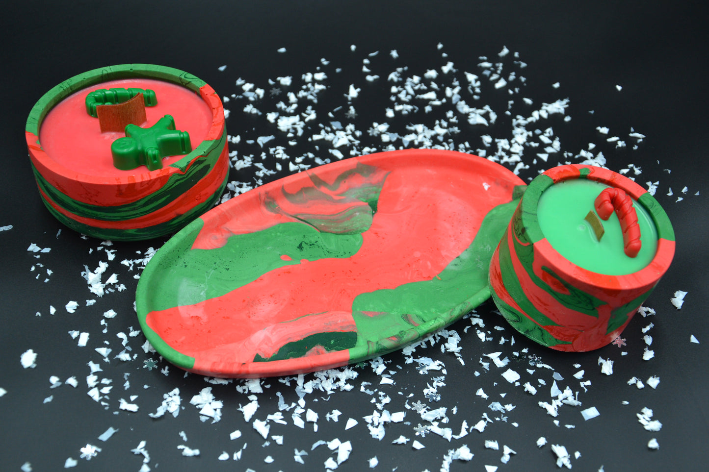 Karácsonyi gyertyaszett